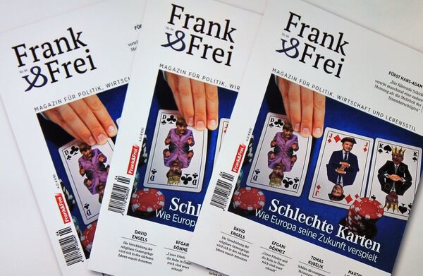 The front page of Frank&Frei The front page of Frank&Frei - Sputnik International