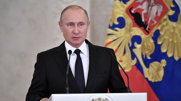 Russian President Vladimir   - Sputnik International