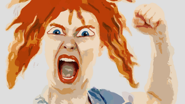 Angry woman - Sputnik International