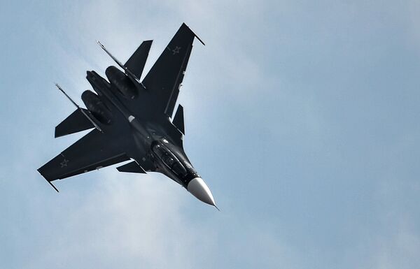 Su-30SM fighter jet. File photo Su-30SM fighter jet. File photo - Sputnik International