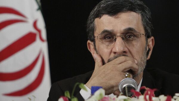 former President of Iran, Mahmoud Ahmadinejad - Sputnik International