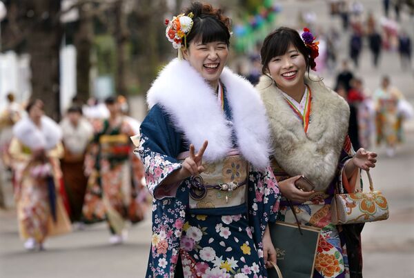 All Grown Up: Japanese 20-Year-Olds Celebrate Coming of Age - Sputnik International