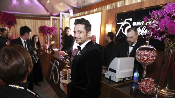James Franco is seen at the Golden Globes Official After Party sponsored by Lindt Chocolate on Sunday, Jan. 7, 2018 in Beverly Hills, Calif - Sputnik International
