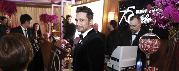 James Franco is seen at the Golden Globes Official After Party sponsored by Lindt Chocolate on Sunday, Jan. 7, 2018 in Beverly Hills, Calif - Sputnik International