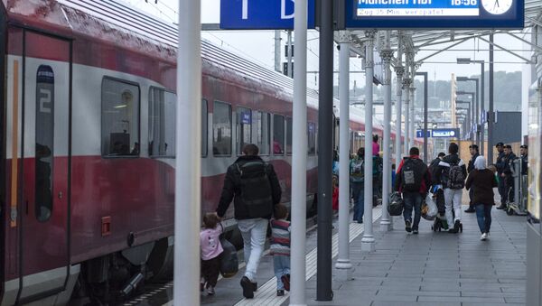 Train station view in Salzburg. (File) - Sputnik International