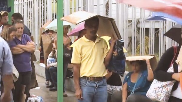 People on streets of Venezuela - Sputnik International
