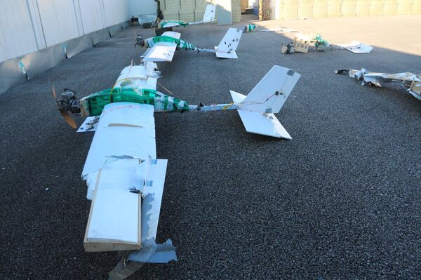 A drones used to attack Russian military facilities in Syria (File) A drones used to attack Russian military facilities in Syria (File) - Sputnik International