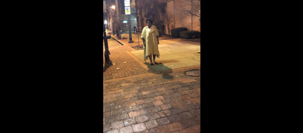 Baltimore Hospital staff dump patient wearing only a hospital gown and socks at a bus stop Baltimore Hospital staff dump patient wearing only a hospital gown and socks at a bus stop - Sputnik International