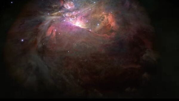 Flight Through Orion Nebula in Visible and Infrared Light - Sputnik International