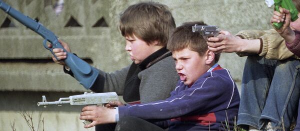 Children playing war (photo used for illustration purpose) Children playing war (photo used for illustration purpose) - Sputnik International