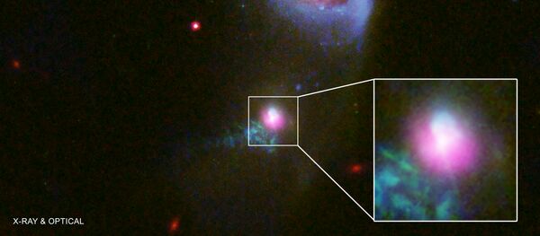 Supermassive Black Hole Burping Supermassive Black Hole Burping - Sputnik International