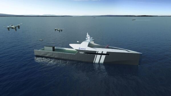 Unmanned Rolls Royce Ship - Sputnik International