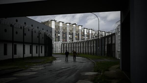 The Fleury-Merogis prison, the largest prison in Europe located in the town of Fleury-Merogis some 30 kms south of the French capital Paris, is pictured on December 14, 2017 - Sputnik International