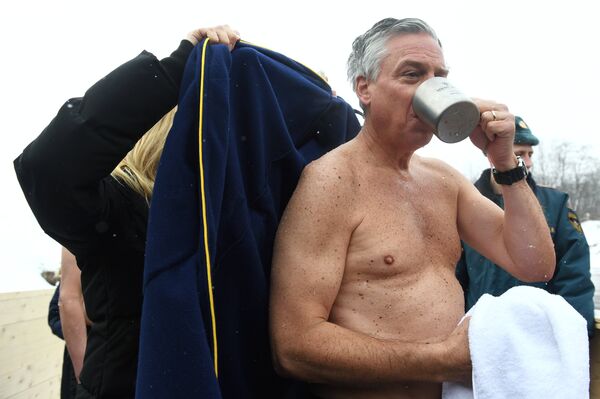 U.S. Ambassador to Russia John Huntsman visits New Jerusalem Monastery U.S. Ambassador to Russia John Huntsman visits New Jerusalem Monastery - Sputnik International