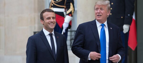 US President Donald Trump's visit to Paris - Sputnik International