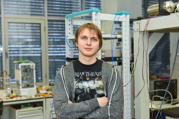 MISiS Superconducting Metamaterials Lab engineer Ilya Besedin. MISiS Superconducting Metamaterials Lab engineer Ilya Besedin. - Sputnik International