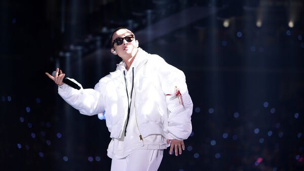 Chinese rap singer Zhou Yan, better known by his stage name GAI, performs during a New Year concert in Guangzhou, Guangdong province, China December 31, 2017. Picture taken December 31, 2017 - Sputnik International