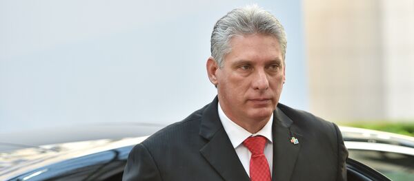 First Vice-President of Cuba Miguel Diaz-Canel Bermudez. (File) - Sputnik International