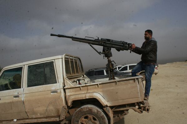 FSA fighters in Afrin, Syria FSA fighters in Afrin, Syria - Sputnik International