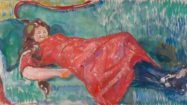 Edvard Munch - On the Sofa - Sputnik International