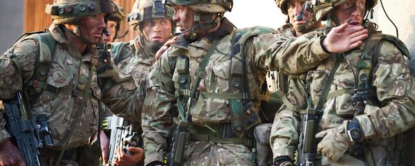 A British cadet of the Royal Military Academy Sandhurst - Sputnik International