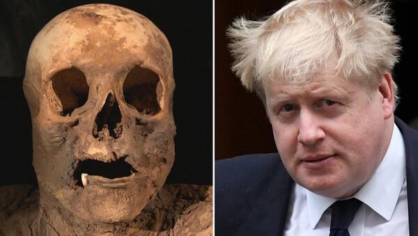 Boris Johnson 'is descendant' of mummified Basel woman - Sputnik International