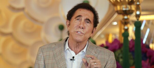 Steve Wynn, CEO of Wynn Palace speaks during a press conference in Macau, China, Wednesday, Aug. 17, 2016 - Sputnik International