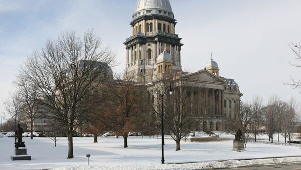 Illinois State Capitol in Springfield - Sputnik International