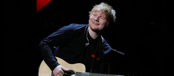 Ed Sheeran performs during the 2017 Jingle Ball at Madison Square Garden in New York, U.S., December 8, 2017 Ed Sheeran performs during the 2017 Jingle Ball at Madison Square Garden in New York, U.S., December 8, 2017 - Sputnik International