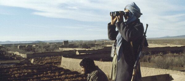 Afghan mujahedeen rebels in Afghanistan are shown, Feb. 10, 1980 - Sputnik International