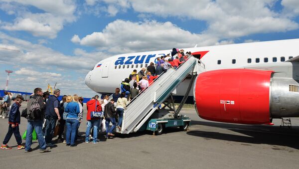 Azur Air aircraft. File photo - Sputnik International