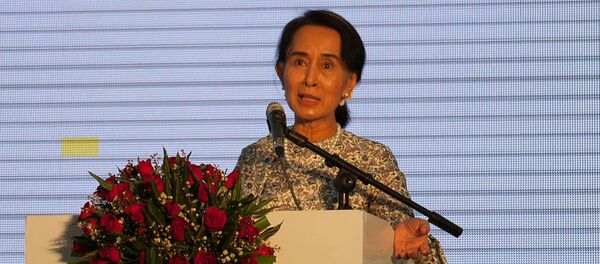 Myanmar's civilian leader Aung San Suu Kyi (File) Myanmar's civilian leader Aung San Suu Kyi (File) - Sputnik International