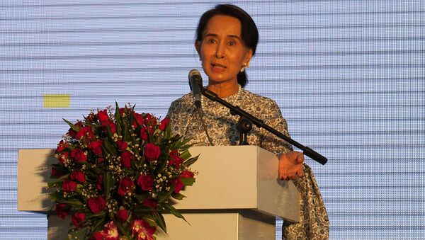 Myanmar's civilian leader Aung San Suu Kyi (File) - Sputnik International