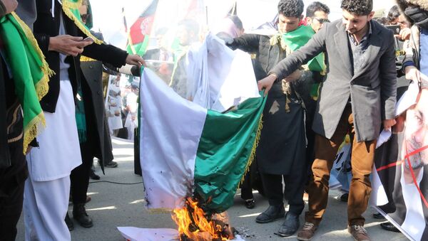 Demonstration in Kabul against Pakistan - Sputnik International