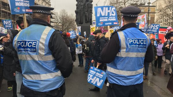 The London march in support of the National Health Service - Sputnik International