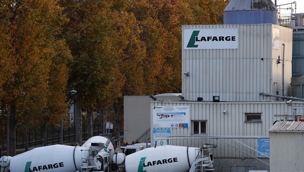 A site of cement maker Lafarge is pictured in Paris, Tuesday, Nov. 14, 2017 - Sputnik International