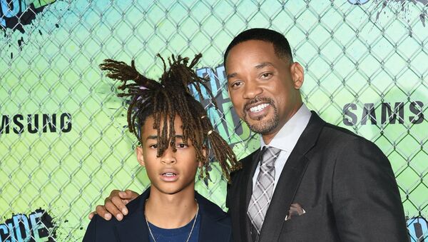 Actors Jaden Smith, left, and Will Smith attend the world premiere of Suicide Squad at the Beacon Theatre on Monday, Aug. 1, 2016, in New York - Sputnik International