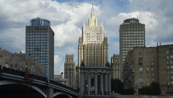 The Russian Foreign Affairs Ministry building in Moscow - Sputnik International