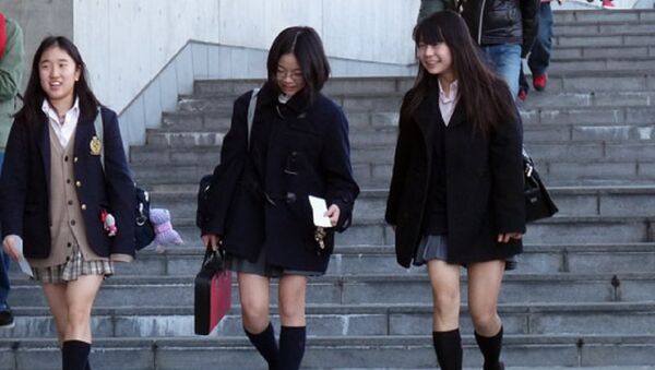 High school girls in Japan - Sputnik International