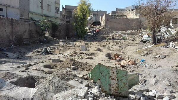 Desecrated Jewish cemetery in Mosul - Sputnik International