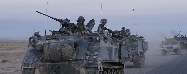 A US M113 deployed in Iraq - Sputnik International