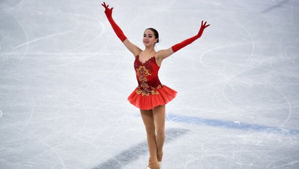 Russian figure skater Alina Zagitova's free program at 2018 Winter Olympics - Sputnik International