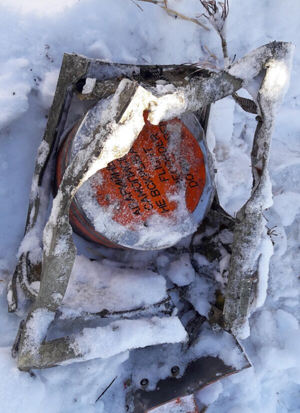 A flight data recorder of An-148 passenger plane - Sputnik International