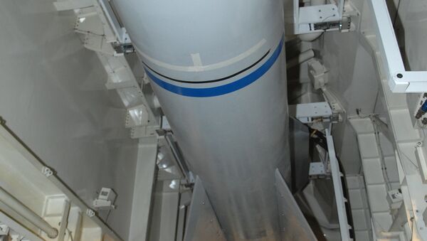 Mock up MOP inside bomb bay of B-2 Simulator, 2007 - Sputnik International