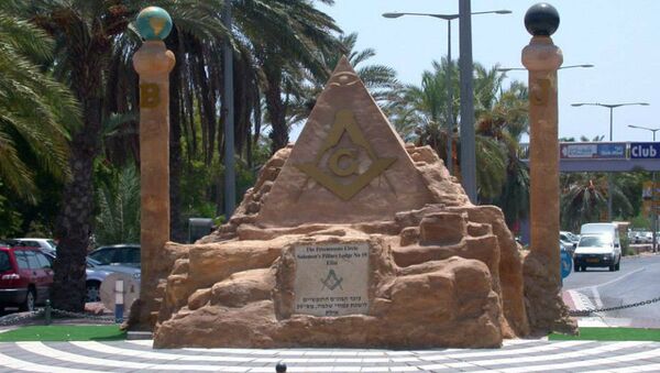 The Masonic circle in Eilat - Sputnik International