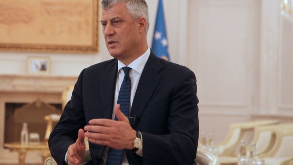 Kosovo's President Hashim Thaci - Sputnik International
