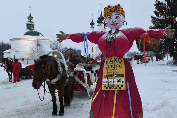 The celebration of Maslenitsa in Suzdal The celebration of Maslenitsa in Suzdal - Sputnik International