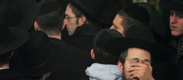 Jewish men in Poland. (file) Jewish men in Poland. (file) - Sputnik International