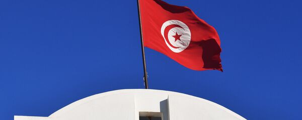 Tunisian flag Tunisian flag - Sputnik International