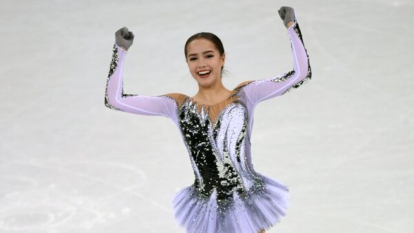 Russian figure skater Alina Zagitova - Sputnik International